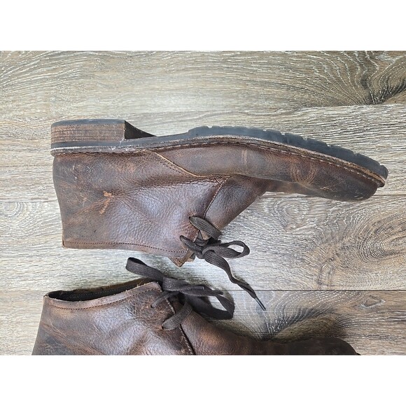 John Varvatos Hipster Chukka Boots Brown LEATHER Men\'s Size 11 M